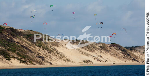 The dune du Pilat - © Philip Plisson / Plisson La Trinité / AA29756 - Photo Galleries - Site of interest [33]
