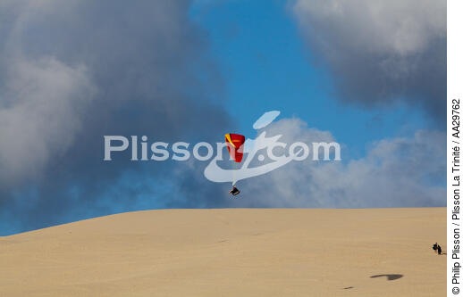 The dune du Pilat - © Philip Plisson / Plisson La Trinité / AA29762 - Photo Galleries - Site of interest [33]