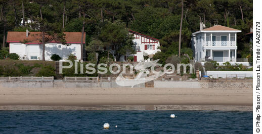 Pyla sur mer - © Philip Plisson / Plisson La Trinité / AA29779 - Nos reportages photos - De Soulac à Capbreton
