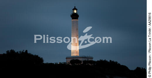 Biarritz - © Philip Plisson / Plisson La Trinité / AA29816 - Nos reportages photos - Phare [64]