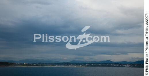 Bidart et Guethary - © Philip Plisson / Plisson La Trinité / AA29971 - Nos reportages photos - De Bayonne à Hendaye