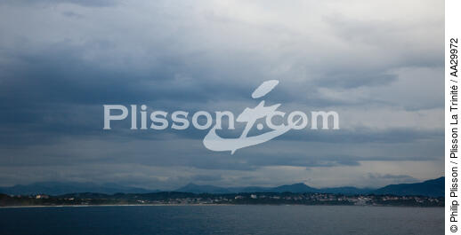 Bidart et Guethary - © Philip Plisson / Plisson La Trinité / AA29972 - Nos reportages photos - De Bayonne à Hendaye