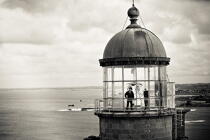 Relève de phare sur l'île Vierge © Guillaume Plisson / Plisson La Trinité / AA30184 - Nos reportages photos - Phare [29]