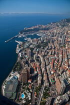 Monaco, vu du ciel. © Guillaume Plisson / Plisson La Trinité / AA30215 - Nos reportages photos - Monaco [principauté de]