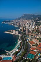 Monaco, vu du ciel. © Guillaume Plisson / Plisson La Trinité / AA30221 - Nos reportages photos - Vertical