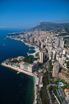 Monaco, vu du ciel. © Guillaume Plisson / Plisson La Trinité / AA30224 - Nos reportages photos - Vertical