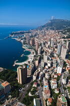 Monaco, vu du ciel. © Guillaume Plisson / Plisson La Trinité / AA30225 - Nos reportages photos - Vertical