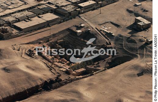 Le Temple de Séthi 1er en Egypte - © Philip Plisson / Plisson La Trinité / AA30241 - Nos reportages photos - L'Egypte vue du ciel