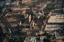 Le temple de Louxor © Philip Plisson / Plisson La Trinité / AA30260 - Nos reportages photos - L'Egypte vue du ciel