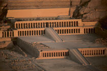 Le temple de la reine Hatchepsout à Deir El-Bahari © Philip Plisson / Plisson La Trinité / AA30273 - Nos reportages photos - Site [Egypte]