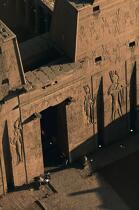 Edfou temple © Philip Plisson / Plisson La Trinité / AA30292 - Photo Galleries - Site of interest [Egypt]
