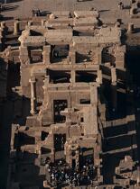 Le temple de Kom Ombo © Philip Plisson / Plisson La Trinité / AA30294 - Nos reportages photos - L'Egypte vue du ciel