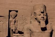 the temple of Abu Simbel © Philip Plisson / Plisson La Trinité / AA30318 - Photo Galleries - Egypt from above