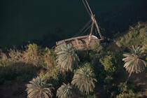 On the banks of the Nile © Philip Plisson / Plisson La Trinité / AA30389 - Photo Galleries - Egypt from above