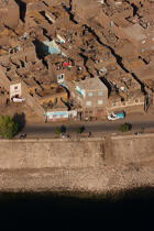 Village sur les rives du Nil © Philip Plisson / Plisson La Trinité / AA30392 - Nos reportages photos - Egypte