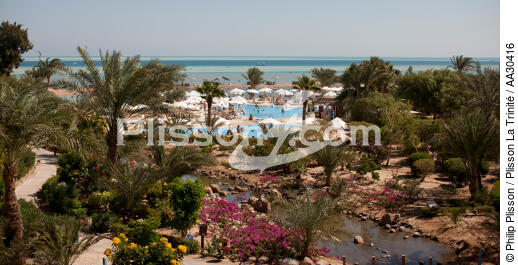 El Gouna en Egypte sur la mer Rouge - © Philip Plisson / Plisson La Trinité / AA30416 - Nos reportages photos - El Gouna