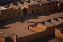 Village en bord de Nil, Egypte. © Philip Plisson / Plisson La Trinité / AA30425 - Nos reportages photos - Maison