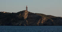 Le phare du Cap Béar à Port-Vendres © Philip Plisson / Plisson La Trinité / AA30573 - Nos reportages photos - De Cerbère à Adge