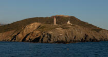 Cap Béar lighthouse in Port-Vendres © Philip Plisson / Plisson La Trinité / AA30584 - Photo Galleries - Site of interest [60]