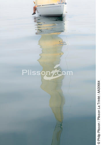 Open de France 6 mètres JI en Baie de Quiberon. - © Philip Plisson / Plisson La Trinité / AA30664 - Nos reportages photos - Reflet