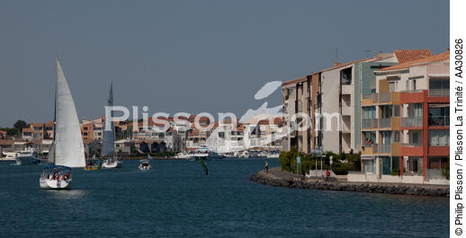 La Cap d'Agde - © Philip Plisson / Plisson La Trinité / AA30826 - Nos reportages photos - Agde