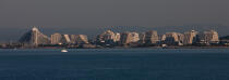 La Grande-Motte © Philip Plisson / Plisson La Trinité / AA30911 - Nos reportages photos - De Sète à Martigues