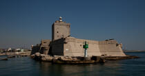 Le Fort de Bouc à Martigues © Philip Plisson / Plisson La Trinité / AA31240 - Nos reportages photos - De Sète à Martigues