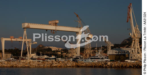 La Ciotat - © Philip Plisson / Plisson La Trinité / AA31324 - Nos reportages photos - De Marseille à Hyères