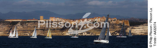The Tour of Corsica 2011 - © Philip Plisson / Plisson La Trinité / AA32074 - Photo Galleries - Bonifacio