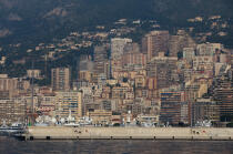Monaco © Philip Plisson / Plisson La Trinité / AA32323 - Nos reportages photos - De La Napoule à Menton