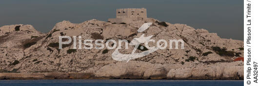 Iles du Frioule - © Philip Plisson / Plisson La Trinité / AA32497 - Nos reportages photos - De Marseille à Hyères