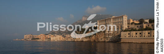 Le musée océanographique de Monaco - © Philip Plisson / Plisson La Trinité / AA32503 - Nos reportages photos - Collection Créative