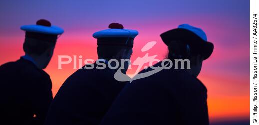 L'Ecole des Mousse à bord du Belem - © Philip Plisson / Plisson La Trinité / AA32574 - Nos reportages photos - Les Grands voiliers