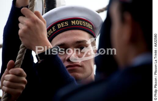 The School of foam aboard the Belem [AT] - © Philip Plisson / Plisson La Trinité / AA32580 - Photo Galleries - Tall ships