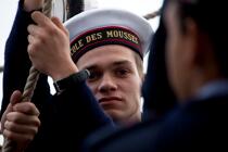 The School of foam aboard the Belem [AT] © Philip Plisson / Plisson La Trinité / AA32580 - Photo Galleries - Tall ships