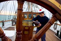The School of foam aboard the Belem [AT] © Philip Plisson / Plisson La Trinité / AA32598 - Photo Galleries - Tall ships