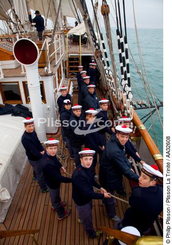 The School of foam aboard the Belem [AT] - © Philip Plisson / Plisson La Trinité / AA32608 - Photo Galleries - Tall ships