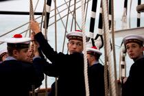 The School of foam aboard the Belem [AT] © Philip Plisson / Plisson La Trinité / AA32614 - Photo Galleries - Tall ships