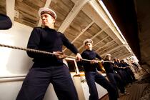 The School of foam aboard the Belem [AT] © Philip Plisson / Plisson La Trinité / AA32621 - Photo Galleries - The Navy
