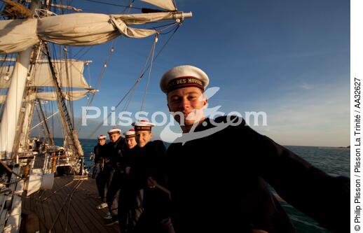 The School of foam aboard the Belem [AT] - © Philip Plisson / Plisson La Trinité / AA32627 - Photo Galleries - Tall ships