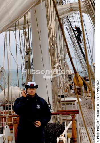 The School of foam aboard the Belem [AT] - © Philip Plisson / Plisson La Trinité / AA32634 - Photo Galleries - Tall ships