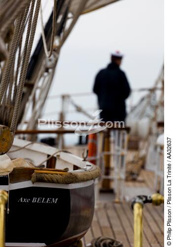 L'Ecole des Mousse à bord du Belem - © Philip Plisson / Plisson La Trinité / AA32637 - Nos reportages photos - Les Grands voiliers