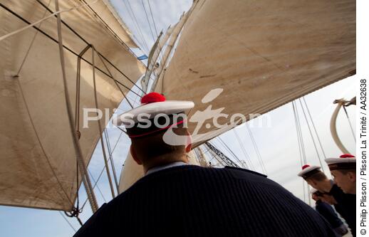 The School of foam aboard the Belem [AT] - © Philip Plisson / Plisson La Trinité / AA32638 - Photo Galleries - Tall ships