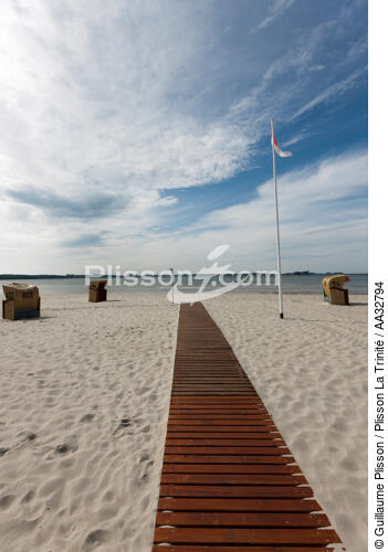 Sur la plage de Kiel - © Guillaume Plisson / Plisson La Trinité / AA32794 - Nos reportages photos - Mer Baltique