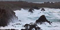 La tempête Joachim sur les côtes bretonnes. © Philip Plisson / Plisson La Trinité / AA32850 - Nos reportages photos - La tempête Joachim sur les côtes bretonnes