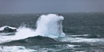 La tempête Joachim sur les côtes bretonnes. © Philip Plisson / Plisson La Trinité / AA32855 - Nos reportages photos - La tempête Joachim sur les côtes bretonnes