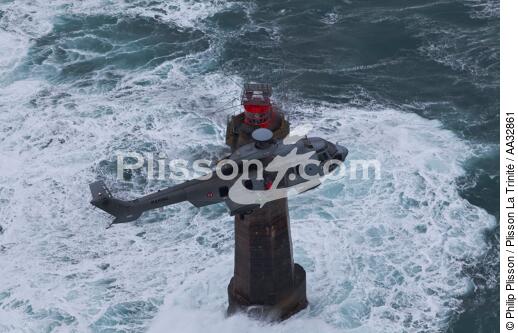 La tempête Joachim sur les côtes bretonnes. - © Philip Plisson / Plisson La Trinité / AA32861 - Nos reportages photos - La tempête Joachim sur les côtes bretonnes