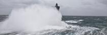 The storm Joachim on the Brittany coast. [AT] © Philip Plisson / Plisson La Trinité / AA32884 - Photo Galleries - Lighthouse [29]