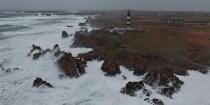 La tempête Joachim sur les côtes bretonnes. © Philip Plisson / Plisson La Trinité / AA32888 - Nos reportages photos - La tempête Joachim sur les côtes bretonnes