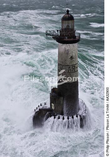 La tempête Joachim sur les côtes bretonnes. - © Philip Plisson / Plisson La Trinité / AA32900 - Nos reportages photos - Vertical